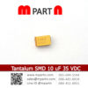 Tantalum SMD 10 uF 35 VDC