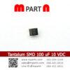 Tantalum SMD 100 uF 10 VDC