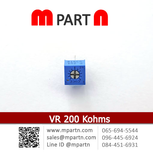 VR 200 Kohms VR 200 Kohms