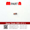 Zener Diode SMD 47.5 V