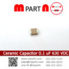 Ceramic Capacitor 0.1 uF 630 VDC