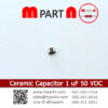 Ceramic Capacitor 1 uF 50 VDC