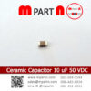 Ceramic Capacitor 10 uF 50 VDC