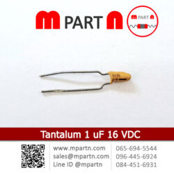 Tantalum 1 uF 16 VDC