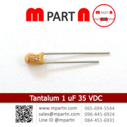 Tantalum 1 uF 35 VDC