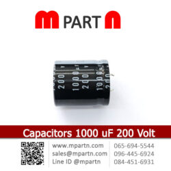 Capacitors 1000 uF 200 Volt