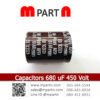 Capacitors 680 uF 450 Volt