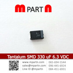 Tantalum SMD 330 uF 6.3 VDC