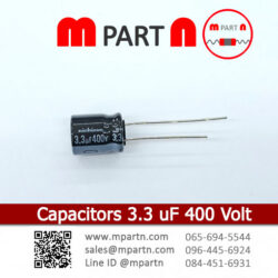Capacitors 3.3 uF 400 Volt