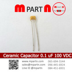 Ceramic Capacitor 0.1 uF 100 VDC