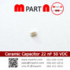 Ceramic Capacitor 22 nF 50 VDC