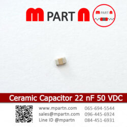 Ceramic Capacitor 22 nF 50 VDC