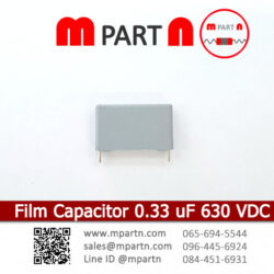 Film Capacitor 0.33 uF 630 VDC