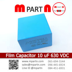 Film Capacitor 10 uF 630 VDC