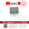 Film Capacitor 3.3 uF 305VAC