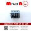 Capacitors 4700 uF 63 Volt