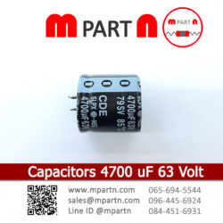 Capacitors 4700 uF 63 Volt