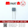 Film Capacitor 22 nF 100 VDC