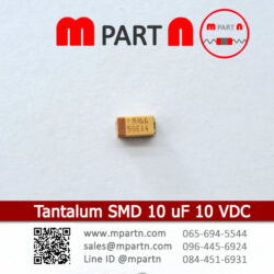 Tantalum SMD 10 uF 10 VDC