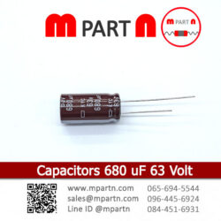 Capacitors 680 uF 63 Volt