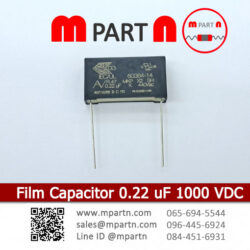 Film Capacitor 0.22 uF 1000 VDC
