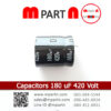 Capacitors 180 uF 420 Volt