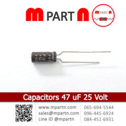 Capacitors 47 uF 25 Volt