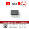 Film Capacitor 0.033 uF 275 VAC