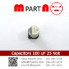 Capacitors 100 uF 25 Volt