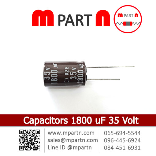 Capacitors 1800 uF 35 Volt Capacitors 1800 uF 35 Volt