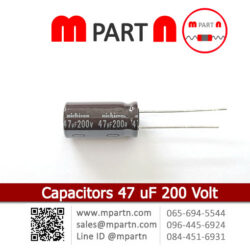 Capacitors 47 uF 200 Volt