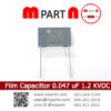 Film Capaciltor 0.047 uF 1.2 KVDC