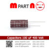 Capacitors 100 uF 400 Volt