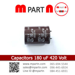 Capacitors 180 uF 420 Volt