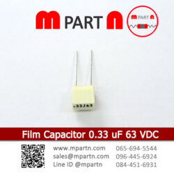 Film Capacitor 0.33 uF 63 VDC
