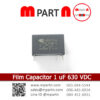 Film Capacitor 1 uF 630 VDC